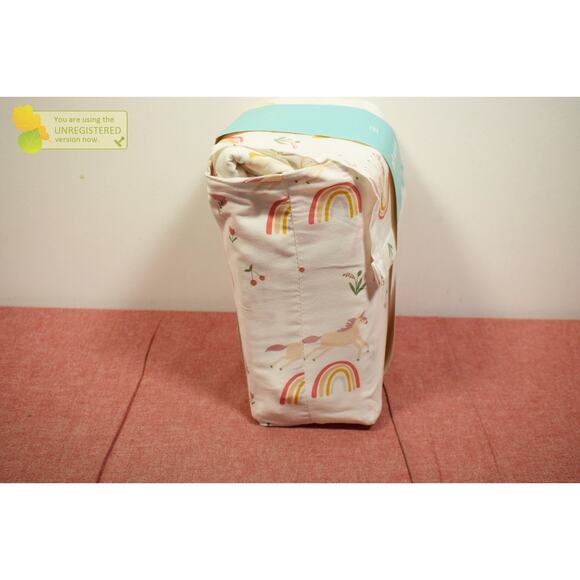 Pillowfort Full Unicorn Cotton Kids' Sheet Set* - Picture 6 of 9